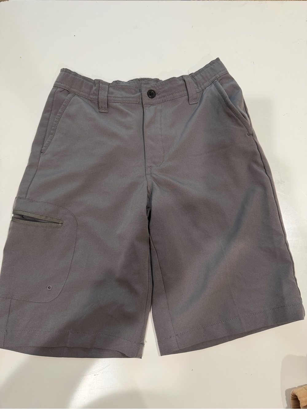 Magellan Outdoors Gray Kids Cargo Shorts